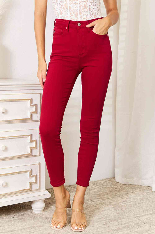 Waist Tummy Control Skinny Jeans